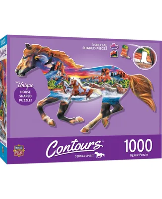 Masterpieces Contours - Sedona Spirit 1000 Piece Shaped Jigsaw Puzzle