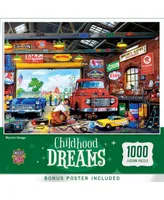 Masterpieces Childhood Dreams Wayne's Garage 1000 Piece Jigsaw Puzzle
