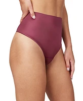 Spanx Shaping Satin Seamless Thong Underwear 40063R