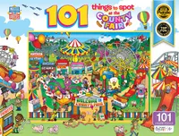 Masterpieces 101 Things to Spotat the County Fair - 101 Piece Puzzle