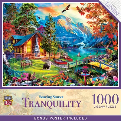 Masterpieces Tranquility - Soaring Sunset 1000 Piece Jigsaw Puzzle