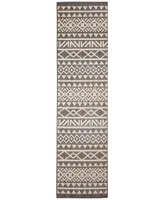 Liora Manne' Cove Peruvian Stripe 1'11" x 7'6" Runner Outdoor Area Rug