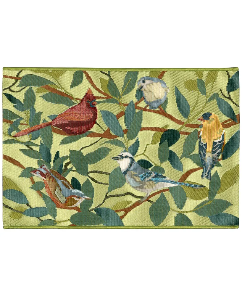 Liora Manne' Esencia Birds Of A Feather 2'5" x 3'11" Area Rug