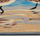 Liora Manne' Esencia Sandpipers 2'5" x 3'11" Area Rug