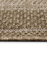 Liora Manne' Orly Border 3'3" x 4'11" Outdoor Area Rug