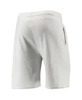 Men's Concepts Sport Oatmeal Minnesota Twins Mainstream Logo Terry Tri-Blend Shorts