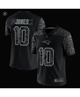 Men's Nike Mac Jones Black New England Patriots Rflctv Limited Jersey