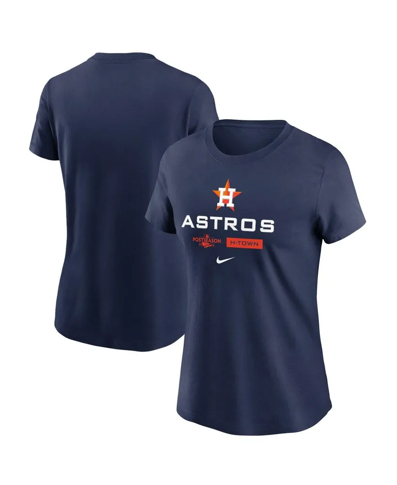 Nike Women's Navy Houston Astros Authentic Collection Velocity Practice  Performance V-Neck T-shirt