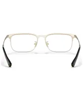 Coach HC5121 Men's Rectangle Eyeglasses - Matte Light Gold