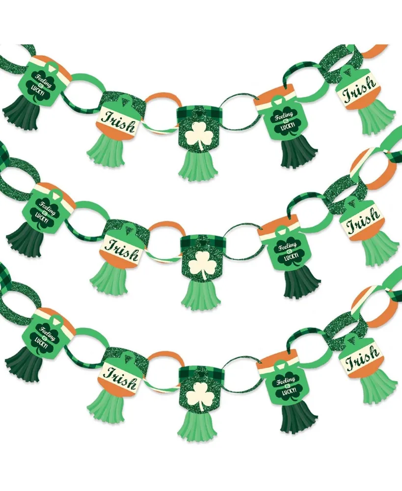 Northlight 24in Burlap Bows And Shamrocks Indoor St. Patricks Day Garland &  Wreath Set, Color: Green - JCPenney