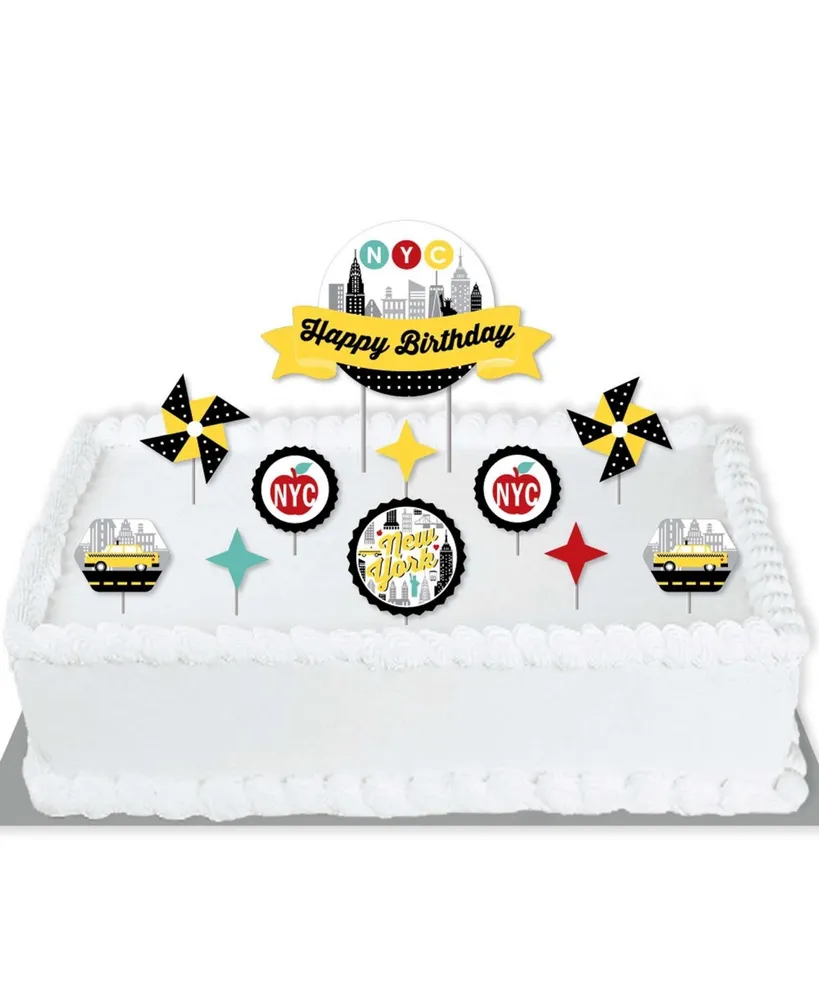 New York theme birthday cake | New york cake, 40th birthday cakes, Birthday  cake kids