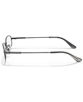 Brooks Brothers Men's Oval Eyeglasses, BB108352-o - Antique-Like Silver