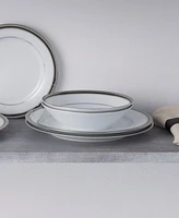 Noritake Austin Platinum Set of 4 Soup Bowls
