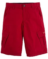 Levi's Big Boys Adjustable Waistband Cargo Pocket Shorts