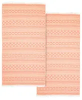 Linum Home Textiles 100 Turkish Cotton Sea Breeze Pestemal Beach Towel Collection