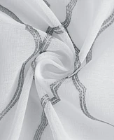 Dainty Home Springfield Window Panel, 54" x 84"