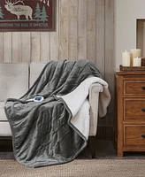 Woolrich Electric Reversible Plush to Berber Throw, 60'' x 70''