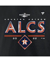 Men's Fanatics Black Houston Astros Division Series Winner Locker Room T-shirt
