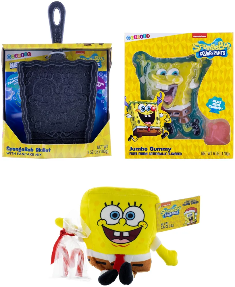 Nickelodeon SpongeBob SquarePants Characters Squidward Patrick Mr. Krabs  Sandy Plankton Gary 5 PC Backpack Lunchbox Icepack Water Bottle