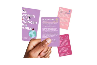 100 Women That Changed the World Card Deck by Gift Republic