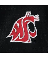 Men's Colosseum Black Washington State Cougars Wild Party Shorts