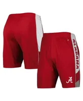 Men's Colosseum Crimson Alabama Tide Pool Time Shorts