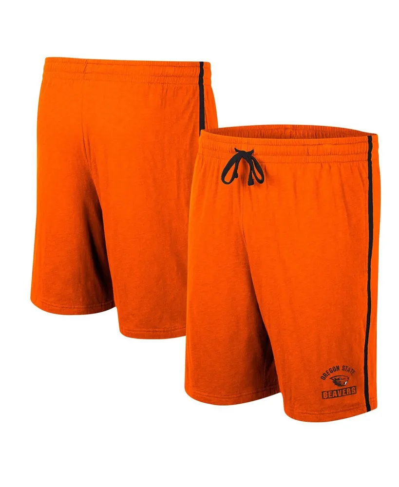 Men's Colosseum Orange Oregon State Beavers Thunder Slub Shorts