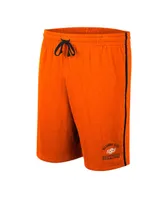 Men's Colosseum Orange Oklahoma State Cowboys Thunder Slub Shorts