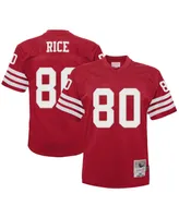 Infant Boys and Girls Mitchell & Ness Jerry Rice Scarlet San Francisco 49ers 1990 Retired Legacy Jersey