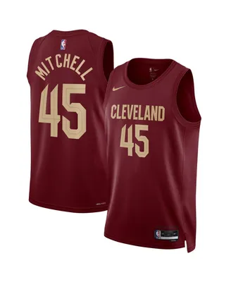 Men's and Women's Nike Donovan Mitchell Cleveland Cavaliers Swingman Jersey