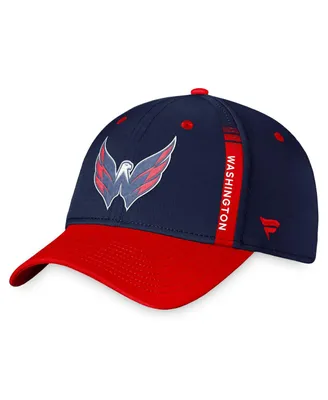 Men's Fanatics Navy, Red Washington Capitals 2022 Nhl Draft Authentic Pro Flex Hat