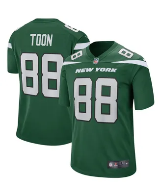 Men's Nike Al Toon Gotham Green New York Jets Game Retired Player Jersey