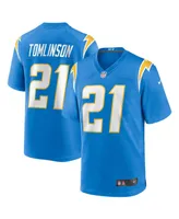 Men's Nike LaDainian Tomlinson Powder Blue Los Angeles Chargers Game Retired Player Jersey