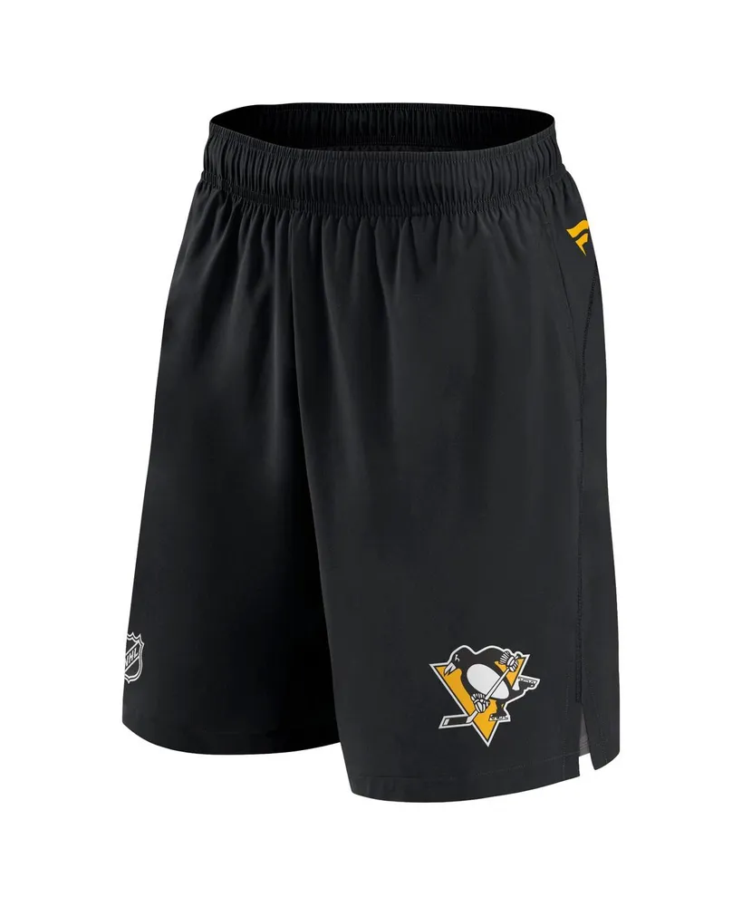 Men's Fanatics Black Pittsburgh Penguins Authentic Pro Rink Shorts