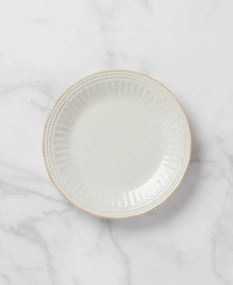 Lenox French Perle Groove Collection Accent Plate