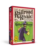 Forbidden Games Railroad Rivals the Robber Baron Expansion Premium Edition Set, 112 Piece