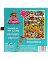 Professor Puzzle Food Trucks Jigsaw Puzzle Set, 502 Pieces