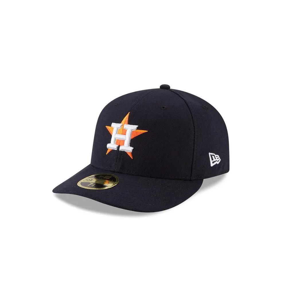 Men's New Era Navy Houston Astros 2022 World Series Champions Side Patch Low Profile 59FIFTY Fitted Hat