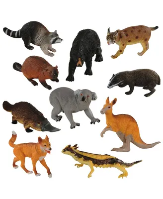 Kaplan Early Learning Wilderness Australian Animal Collection - Set of 10