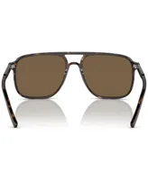 Dolce&Gabbana Men's Low Bridge Fit Sunglasses, DG4423F58-x