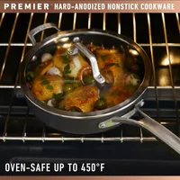 Calphalon Premier Hard-Anodized Nonstick 11" Square Grill Pan