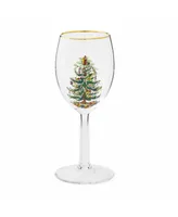 Spode Christmas Tree Wine Glasses, Set of 4