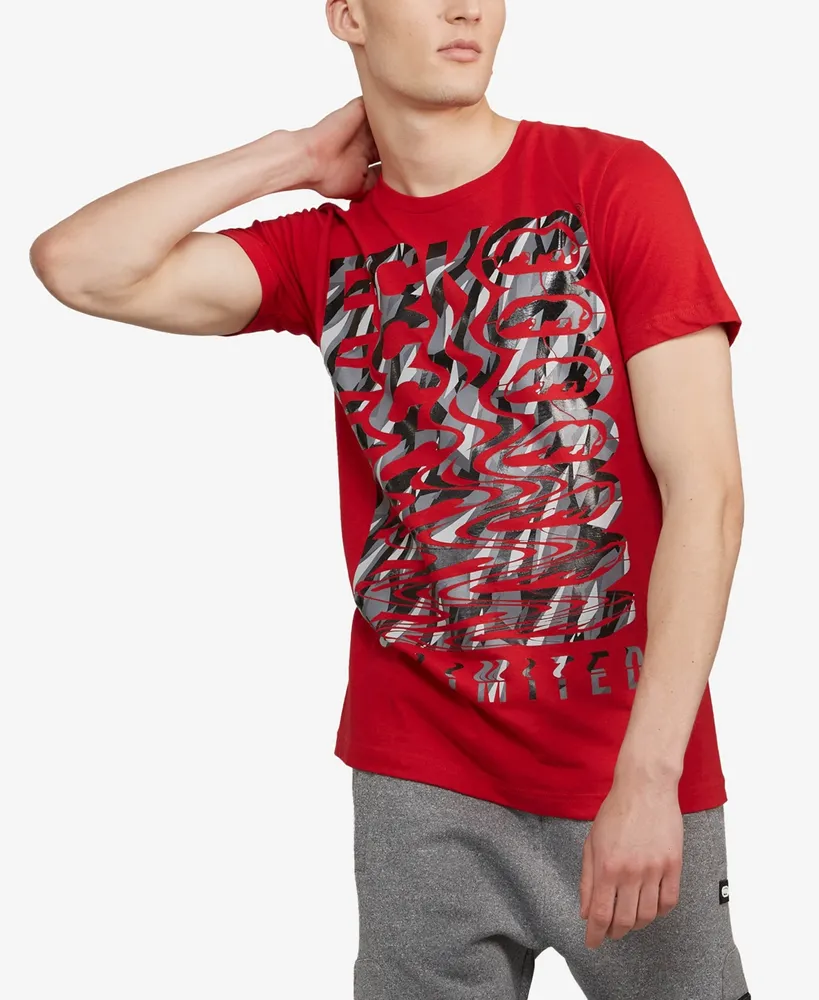 Ecko Unltd Men's Meltdown Graphic T-shirt