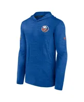 Men's Fanatics Royal New York Islanders Authentic Pro Rink Camo Pullover Hoodie