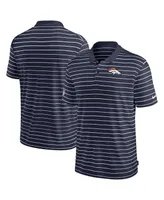 Men's Nike Navy Denver Broncos Sideline Lock Up Victory Performance Polo Shirt