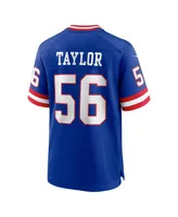 Men's Nike Lawrence Taylor Royal New York Giants Classic Retired Player Game Jersey