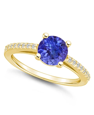 Macy's Tanzanite (-1/3 Ct. t.w.) and Diamond (1/3 Ring