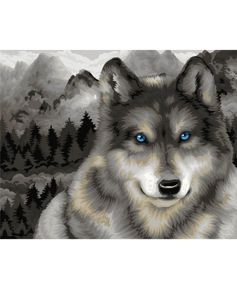 Crafting Spark Wolf Diamond Painting Kit