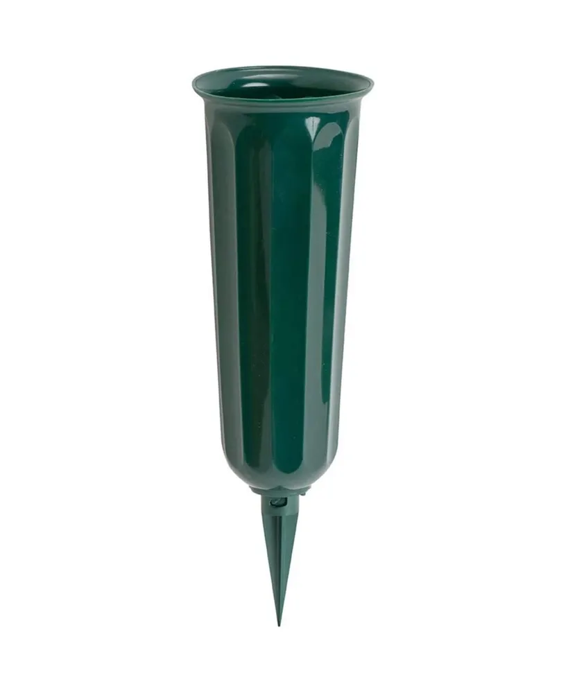 Novelty () Plastic Round Bottom Cemetery Vase