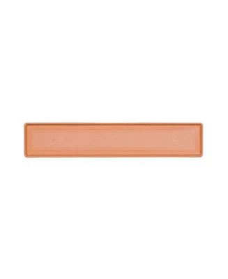 Novelty Countryside Flower Box Tray, Terracotta, 30-Inch